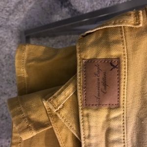 American Eagle Golden Rod skinny jeans 14 XLong
